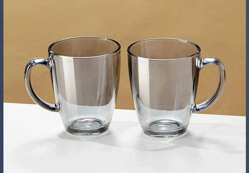 Julia M Lifestyles Drop-Resistant Tempered Glass Mug 380ml - Julia M LifeStyles