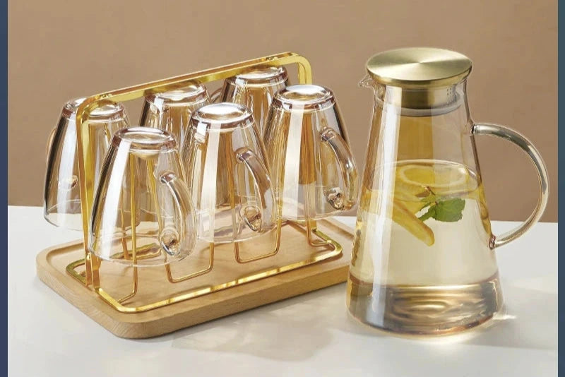 Julia M Lifestyles 380ml Drop-Resistant Tempered Glass Mug Julia M Home & Kitchen