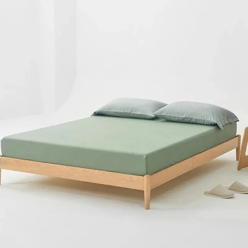 Ultra Soft 100% Washed Cotton Grey Stripe Duvet Cover Set with Sheet & Pillowcases - Julia M LifeStyles