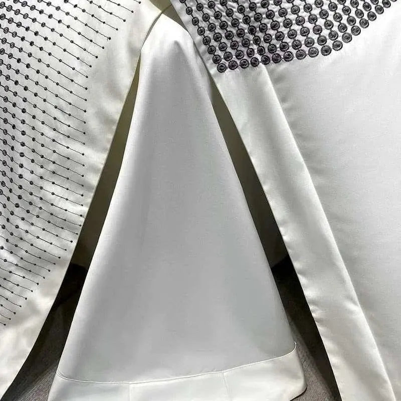 Luxury 1000TC Egyptian Cotton Embroidered Duvet Cover Set - Julia M LifeStyles