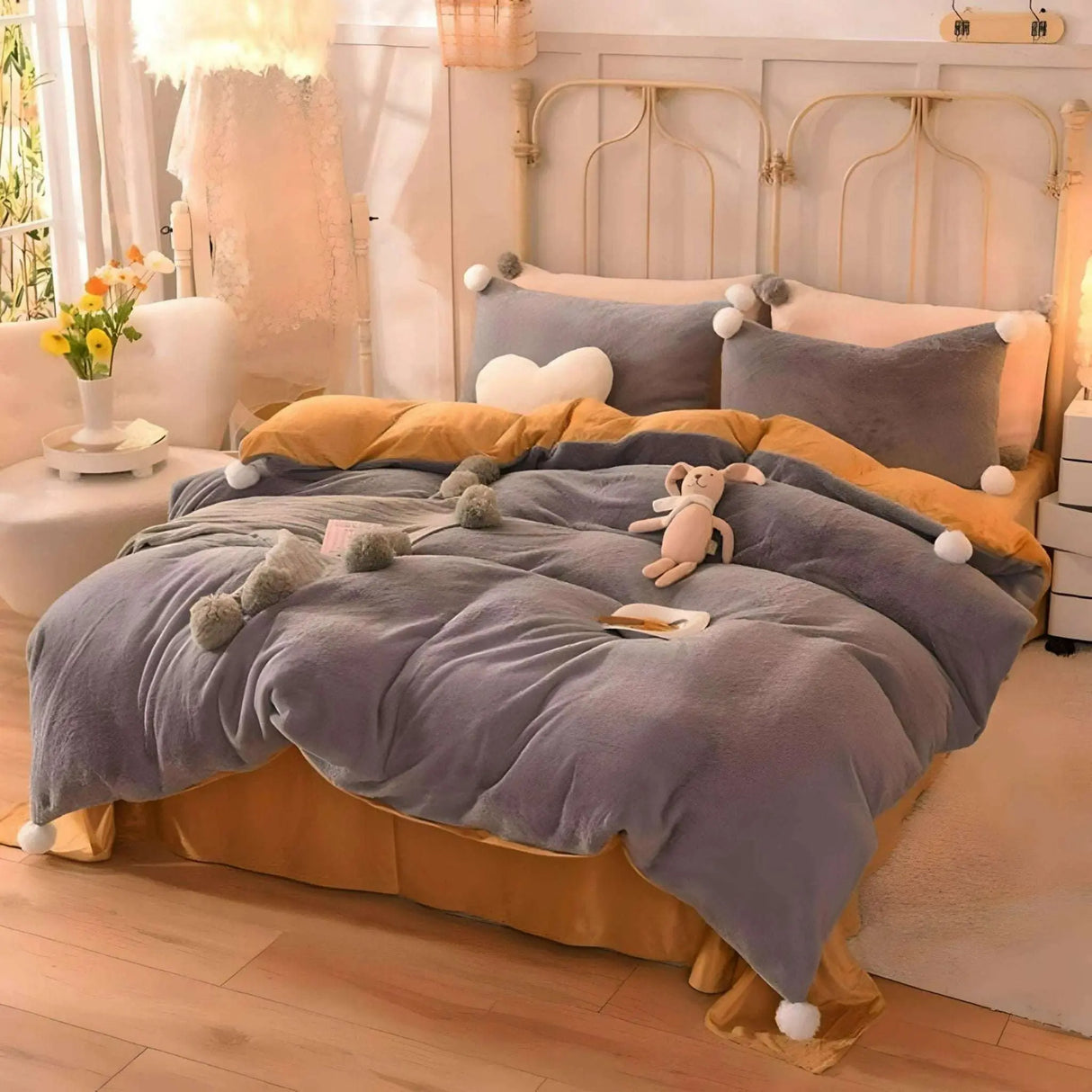 Cozy Winter Wonderland Bedding Set - Julia M LifeStyles