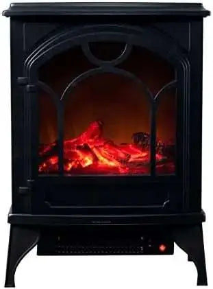 50" White Electric Fireplace with Remote - Julia M LifeStyles