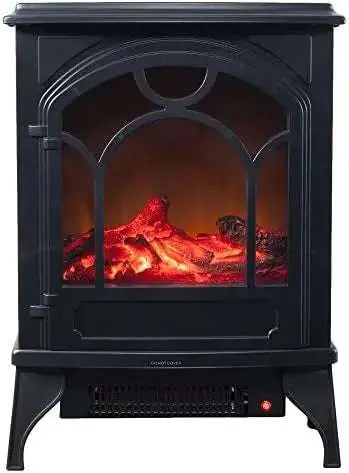 50" White Electric Fireplace with Remote - Julia M LifeStyles