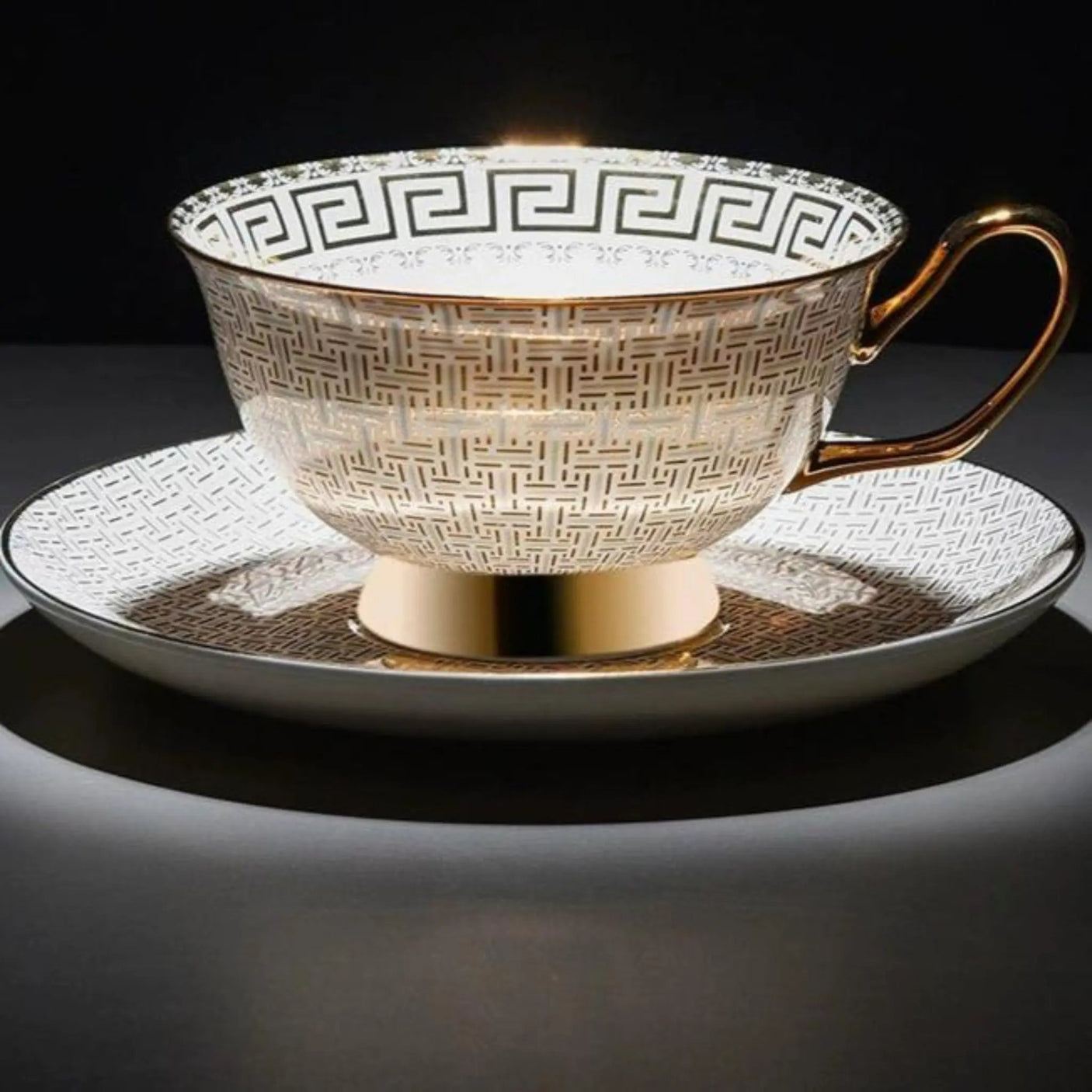 Fancy Accessible Luxury Bone China Coffee Cup High - Grade Exquisite Ceramic European Tea Cup Tea Set Cup Classy Gift Set - Julia M LifeStyles
