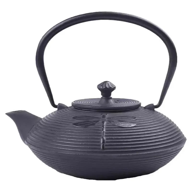 Southern Iron Handmade Japanese-Style Cast Iron Teapot - Retro Design - Julia M LifeStyles