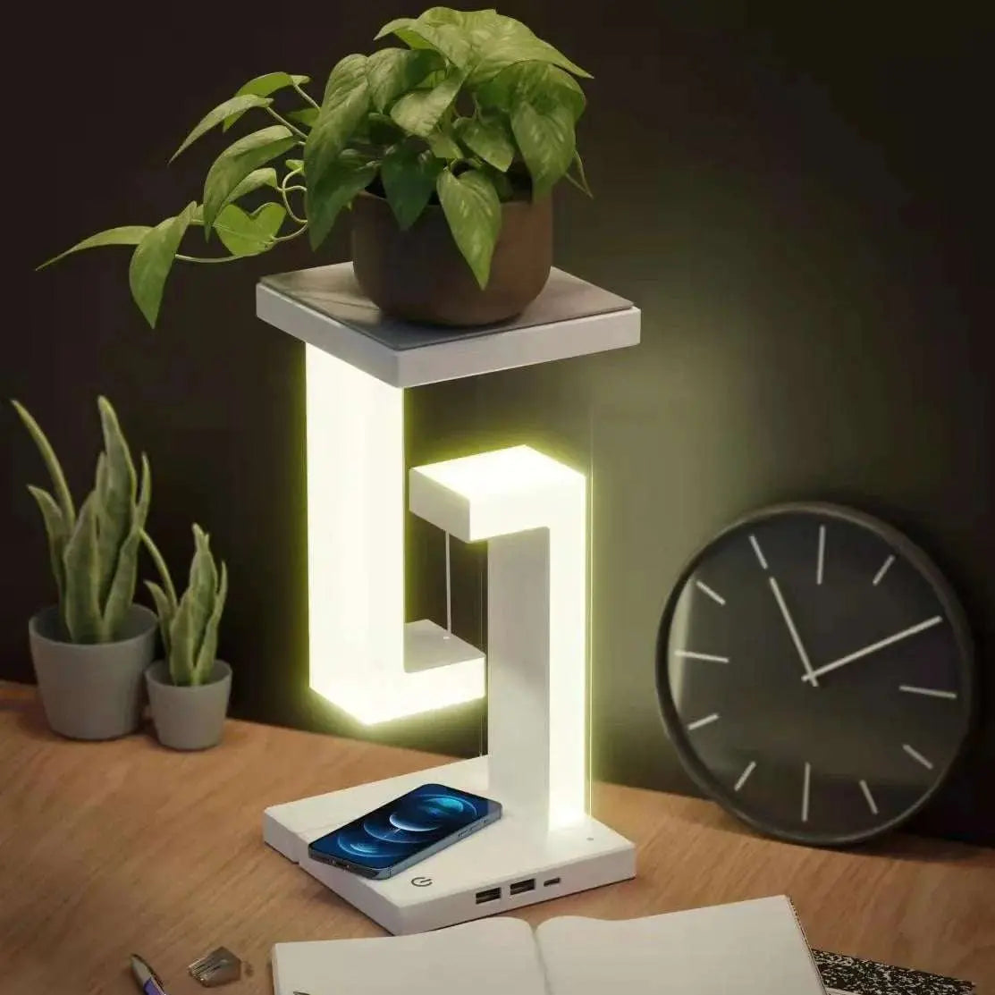 Wireless Charging Floating Lamp - Julia M LifeStyles