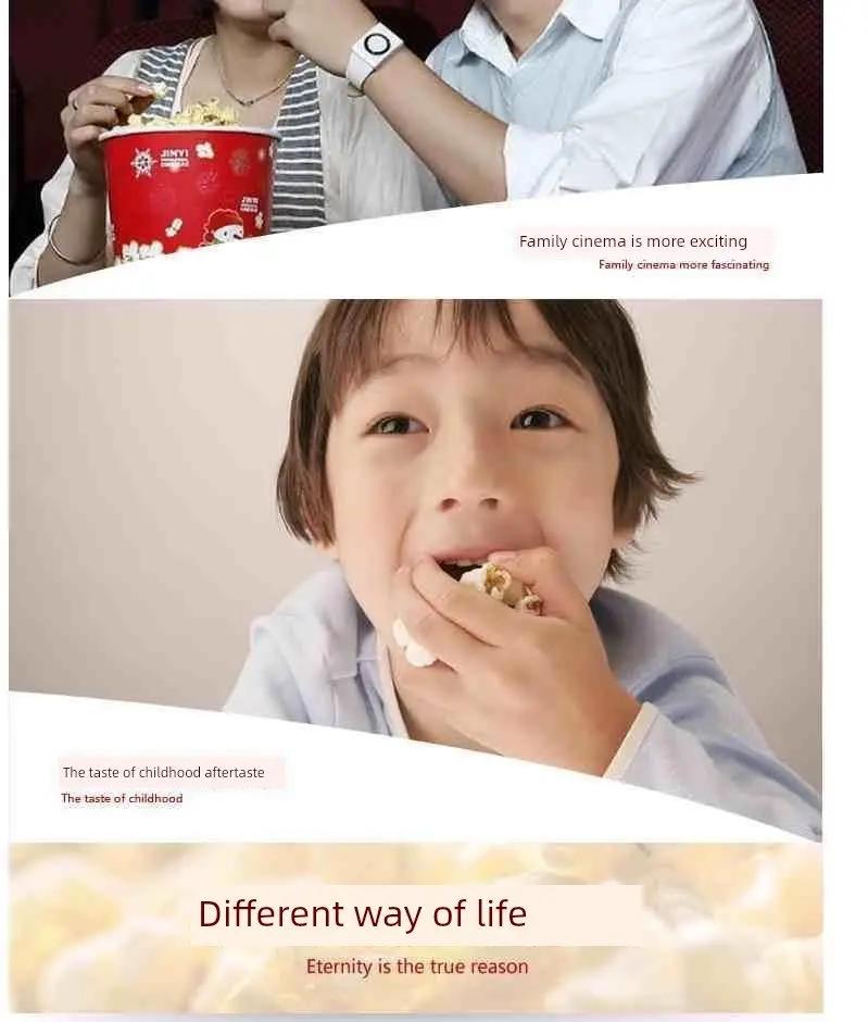 Mini 110V Automatic Popcorn Machine for Home and Kids' Parties - Julia M LifeStyles