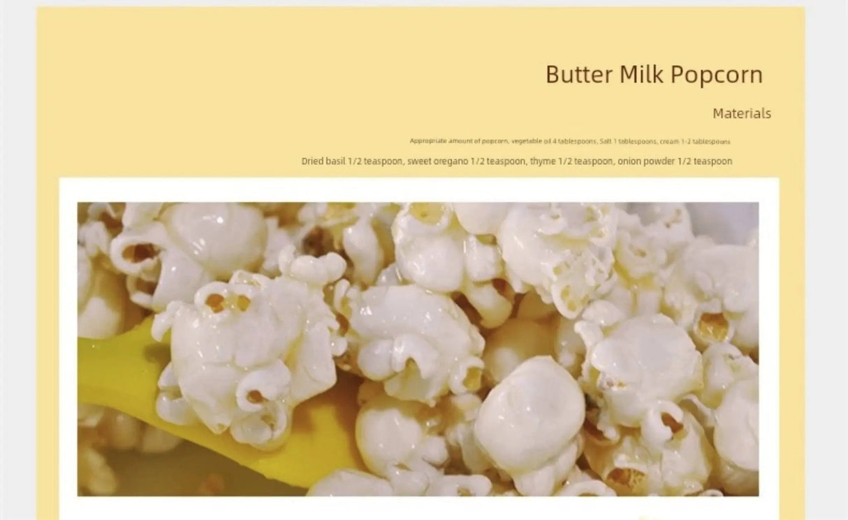 Mini 110V Automatic Popcorn Machine for Home and Kids' Parties - Julia M LifeStyles