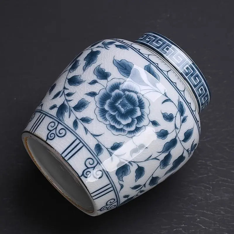 Tea Jar Porcelain Sealed - Julia M LifeStyles