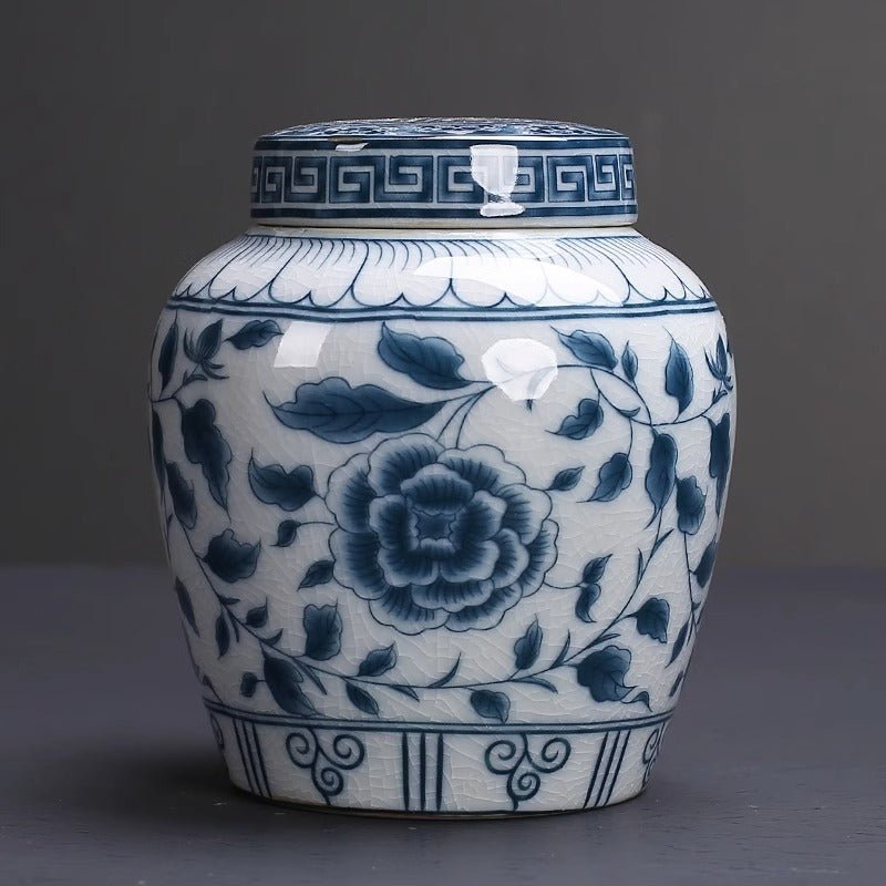 Tea Jar Porcelain Sealed - Julia M LifeStyles