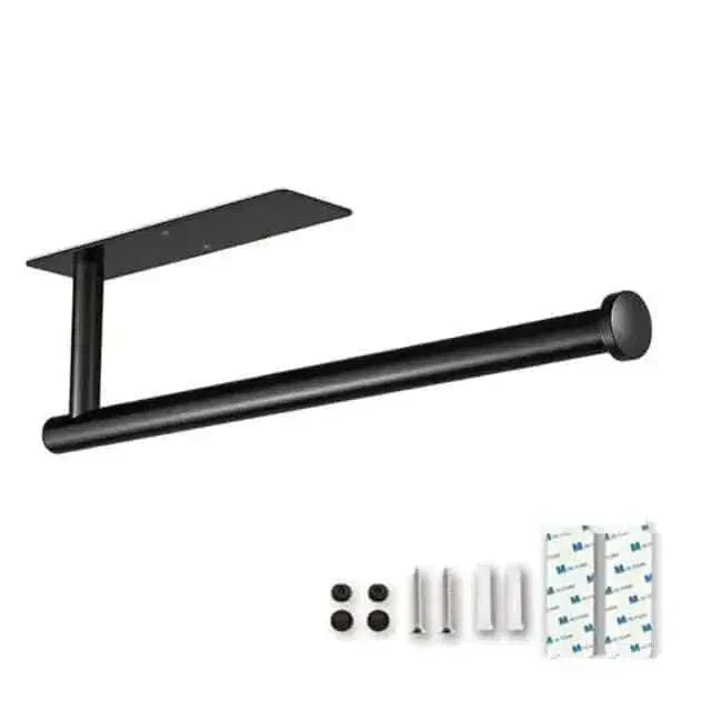 Adhesive Stainless Steel Paper Towel Holder - Julia M LifeStyles