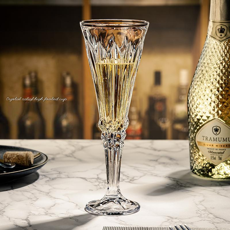 Elegant Lead-free Crystal Champagne & Cocktail Cup Julia M Home & Kitchen