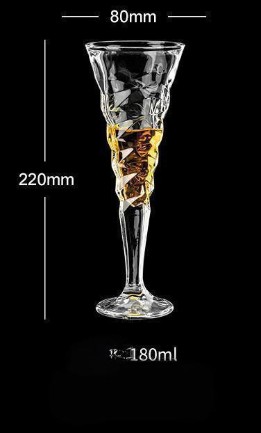 Elegant Lead-free Crystal Champagne & Cocktail Cup Julia M Home & Kitchen