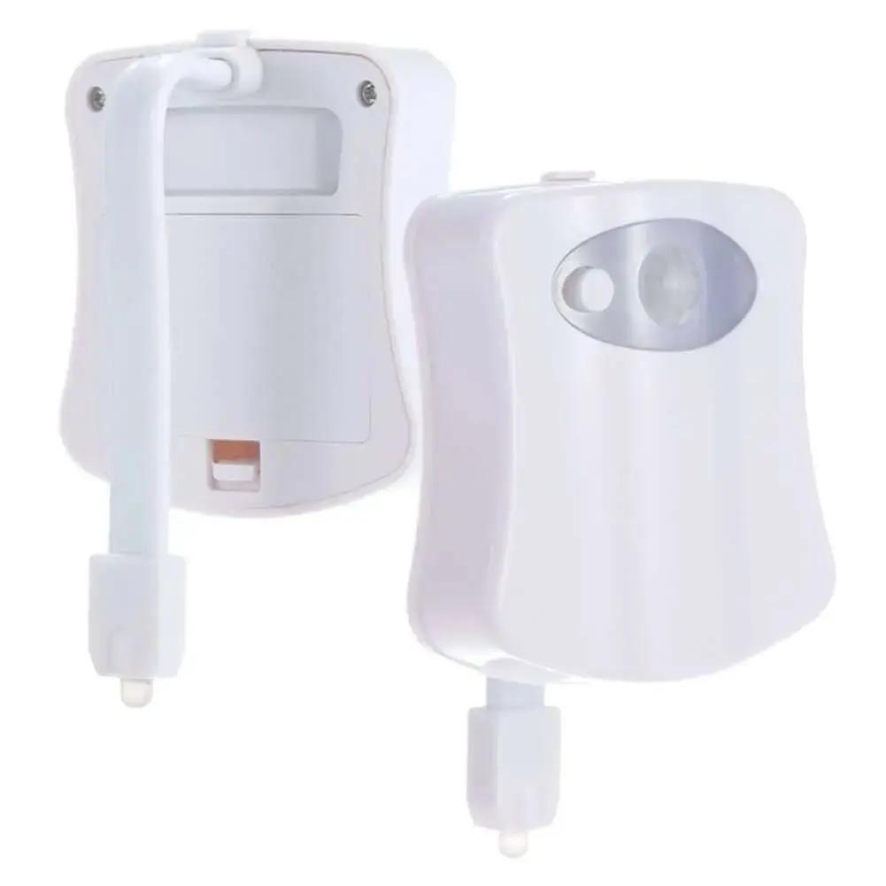 Smart Motion Sensor Toilet Seat LED Backlight Night Light 8 Colors / Waterproof - Julia M LifeStyles