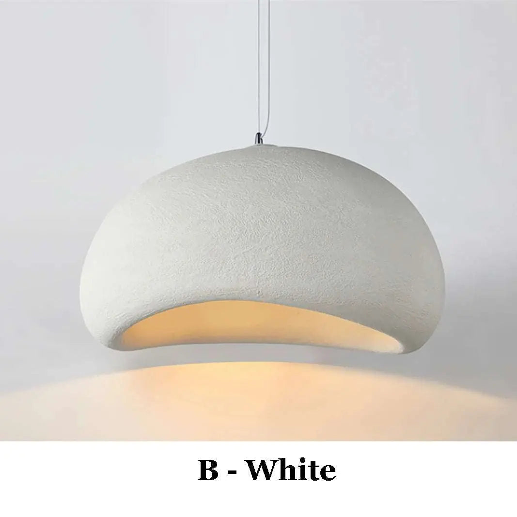 Minimalist E27 Pendant Light Living Room Pendant Lights Julia M Home & Kitchen Model B White D30 x H150cm Cold White
