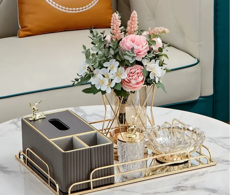 Elegant Multi-Functional Leather Tissue Box for Stylish Living Spaces - Julia M LifeStyles