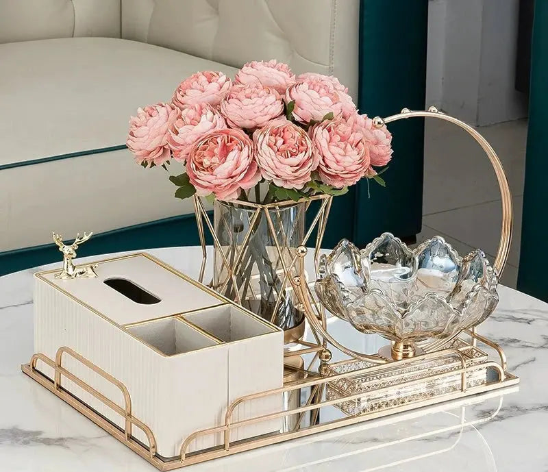 Elegant Multi-Functional Leather Tissue Box for Stylish Living Spaces - Julia M LifeStyles