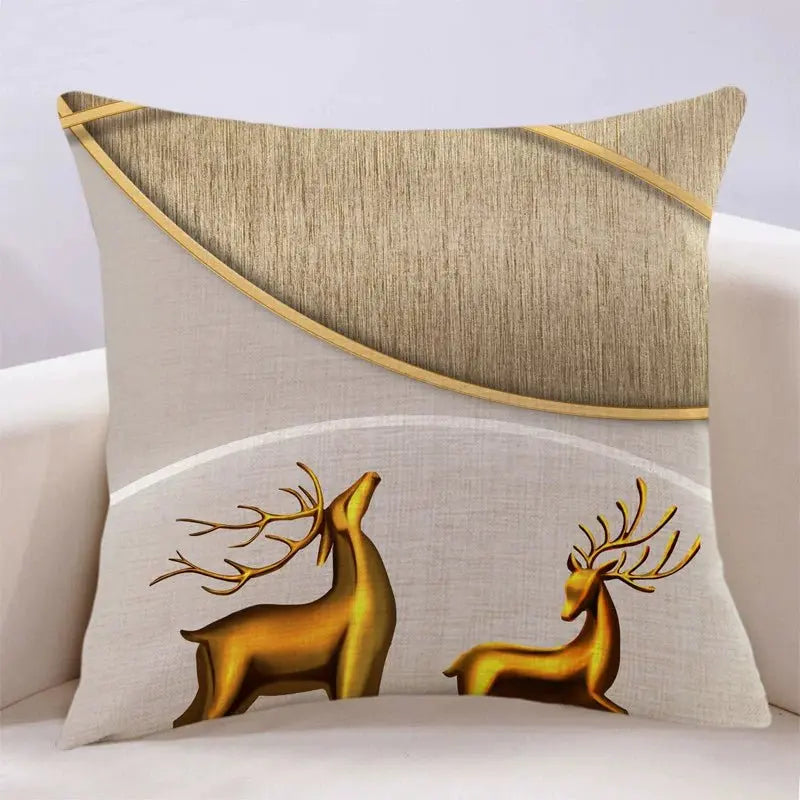 Modern Light Luxury Earth Warm Color Stain Resistant Living Room Pillow (OLKMN) - Julia M LifeStyles