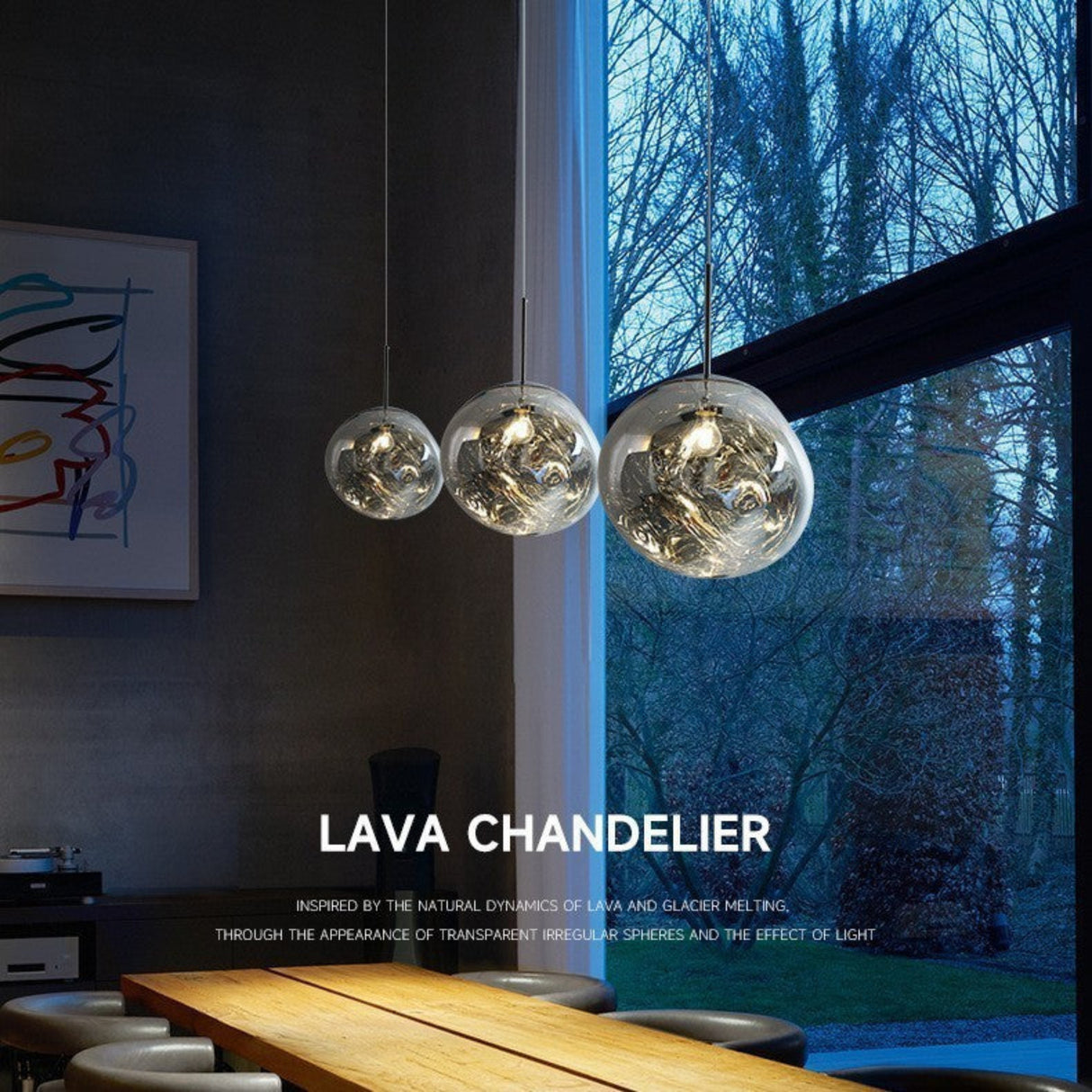 Restaurant Pendant Light Villa Loft Duplex Atrium Staircase Long Line Light Luxury Acrylic Living Room Pendant Light eprolo