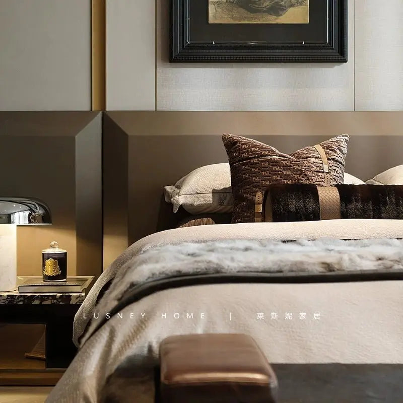 Chic Black and Yellow Geometric Velvet Throw Pillow - Julia M LifeStyles