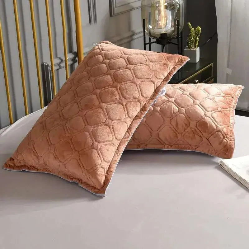 Winter Velvet Pillowcase - Julia M LifeStyles