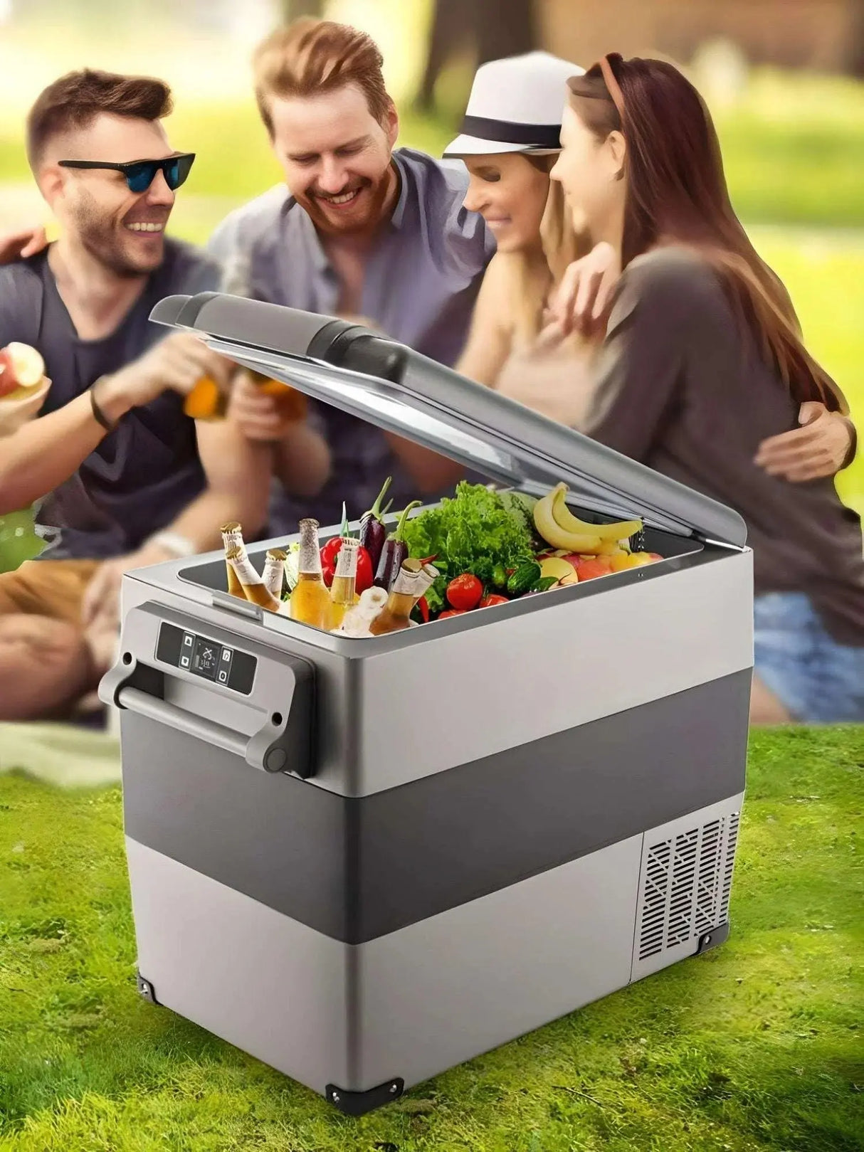 APP Control Portable Compressor Mini Fridge Freezer - Julia M LifeStyles