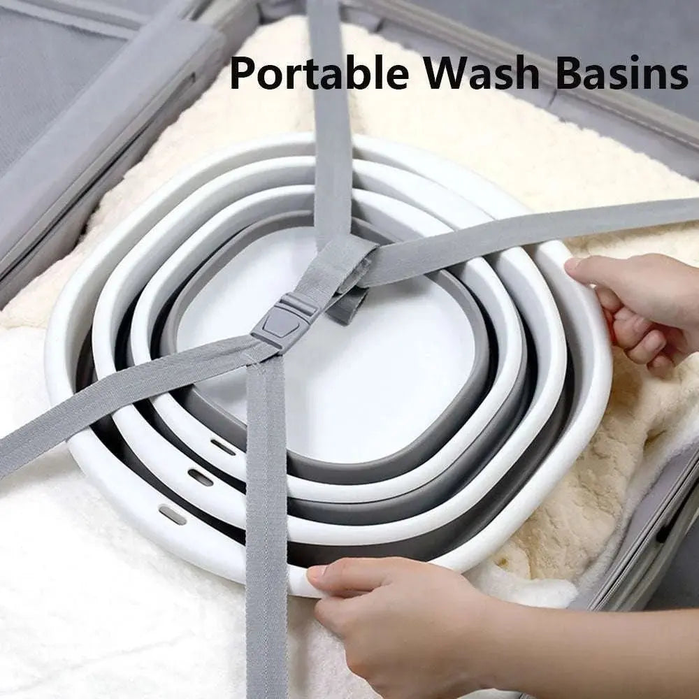 Space-Saving Foldable Wash Basin - Julia M LifeStyles