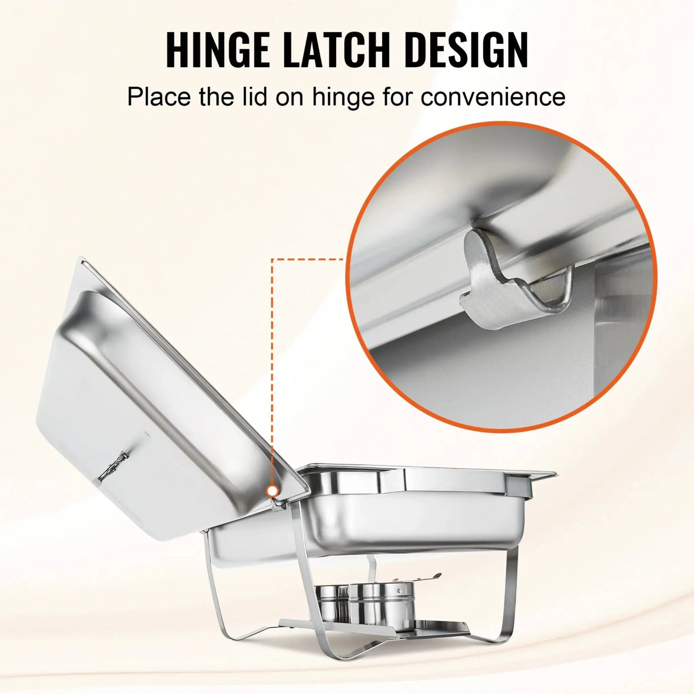 Stainless Steel Rectangle Chafing Dish Set - Julia M LifeStyles