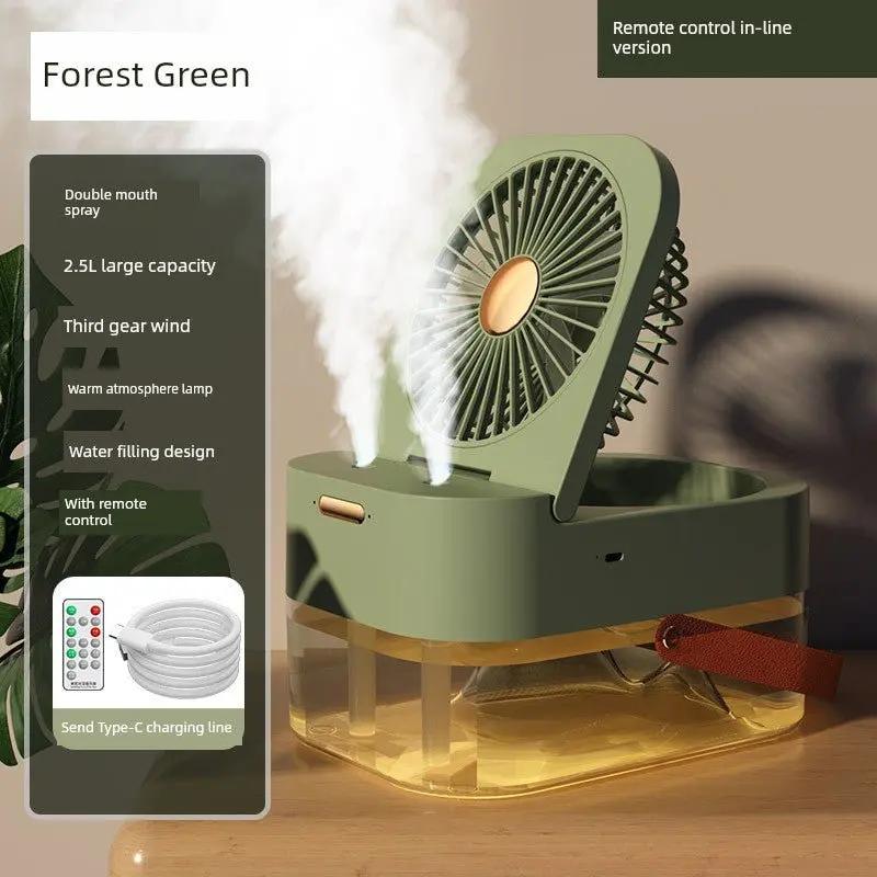 "2-in-1 Remote Control Air Cooler & Humidifier with Remote Control" - Julia M LifeStyles