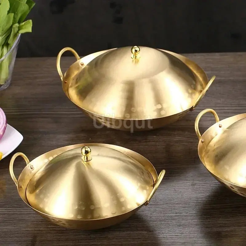 Single Person Eco-Friendly Copper Hotpot with Solid Alcohol Furnace - Julia M LifeStyles