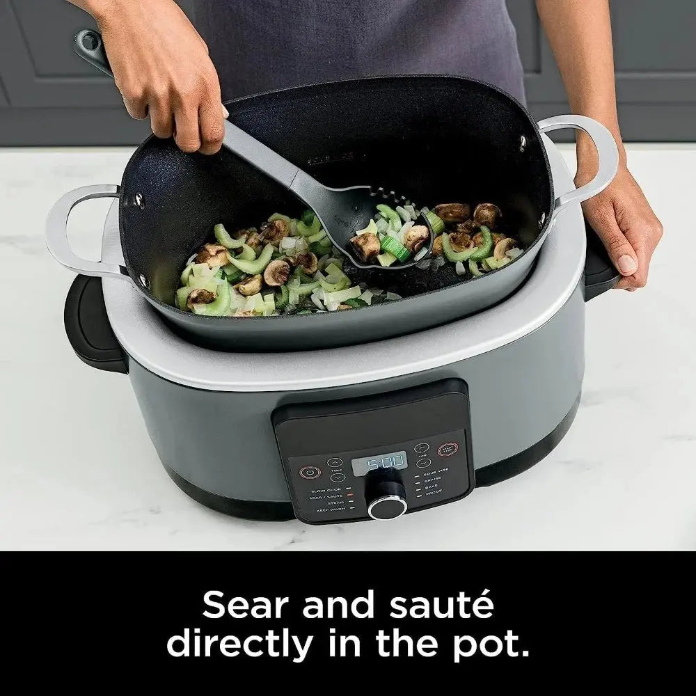 Versatile 8-in-1 Slow Cooker with Triple Fusion Heat Technology - Julia M LifeStyles