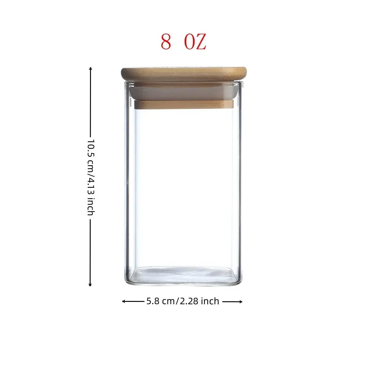 12-Piece Heat-Resistant Glass Spice Jar Set with Stickers - Julia M LifeStyles