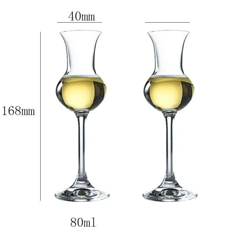Italian Tulip Crystal Whisky Glass - Julia M LifeStyles