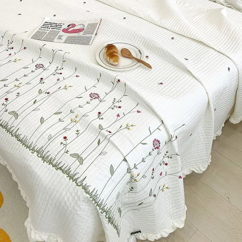 Julia M Lifestyles Ice Silk Summer Blanket Set - Julia M LifeStyles