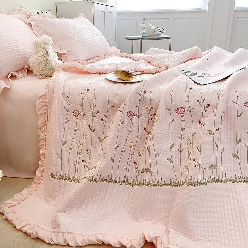 Julia M Lifestyles Ice Silk Summer Blanket Set - Julia M LifeStyles
