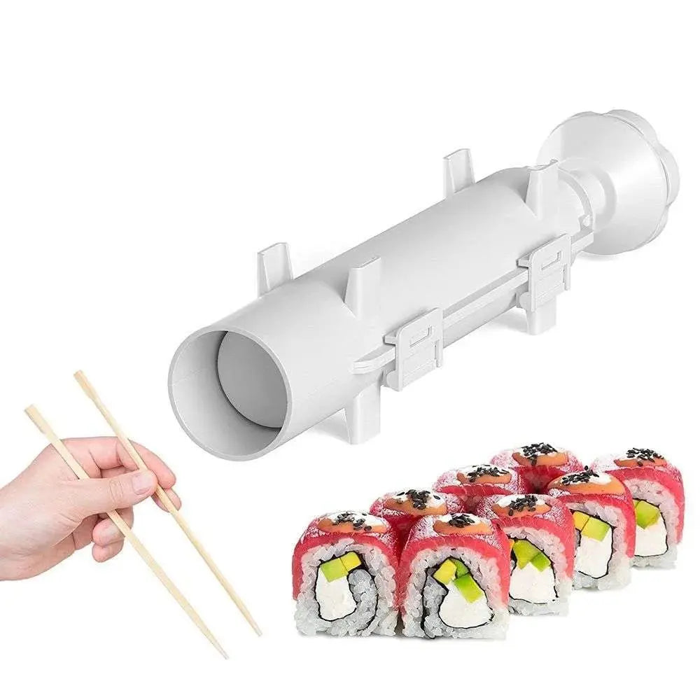 Sushi Master Deluxe Kit: Japanese Rice Ball Cake Roll Mold & Sushi Tool Set - Julia M LifeStyles