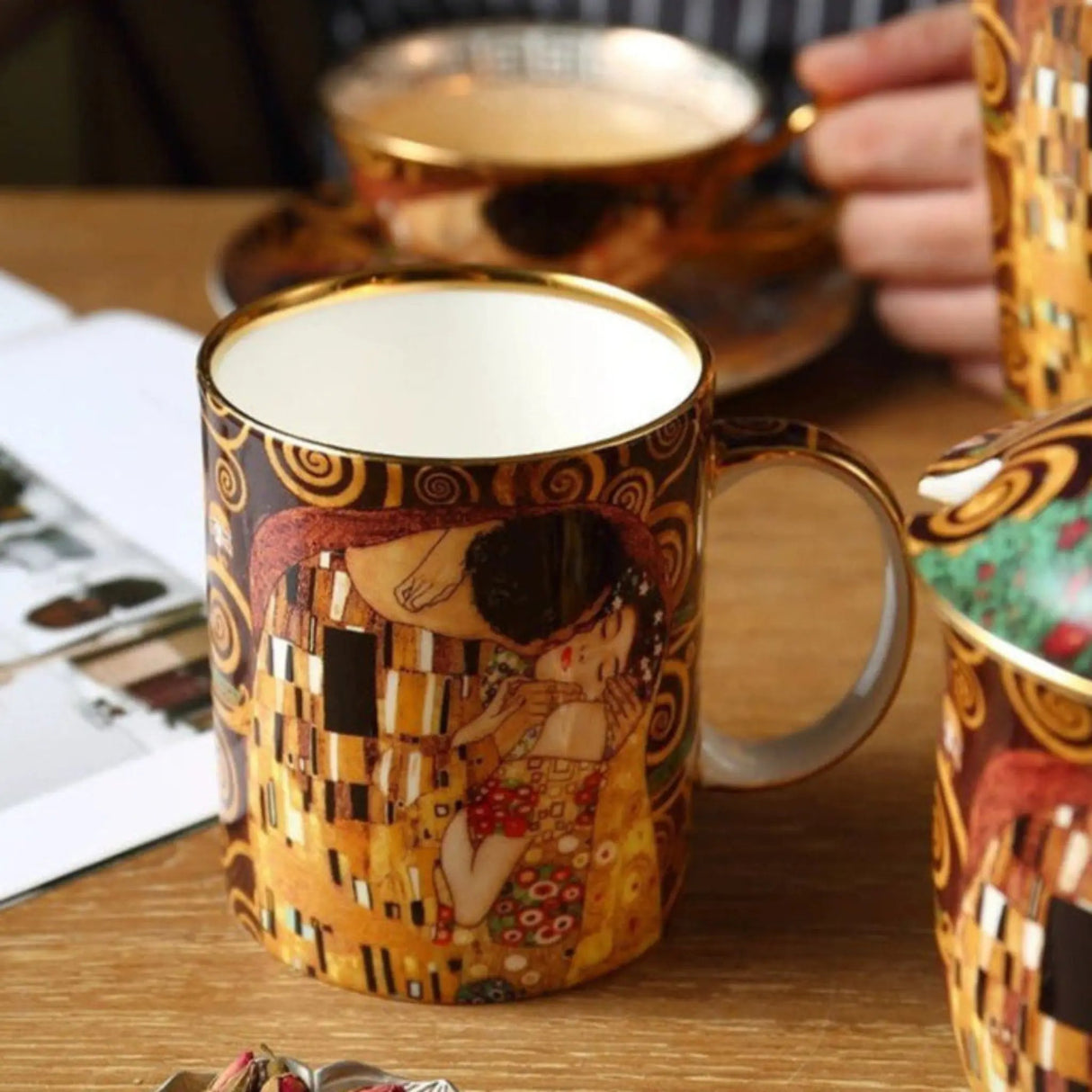 Luxury Bone China Coffee Cup & Saucer Gift Set - Julia M LifeStyles