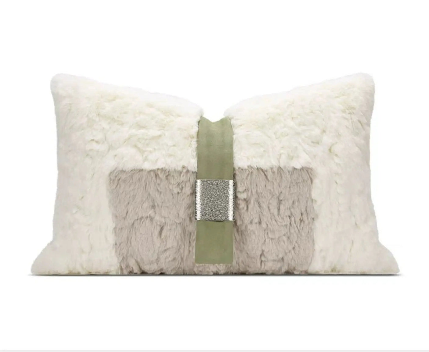 Modern Minimalist Ins Style Cream Style Pillow Classy Green Abstract Graphic Accessible Luxury Classy Hotel Sofa Cushion - Julia M LifeStyles