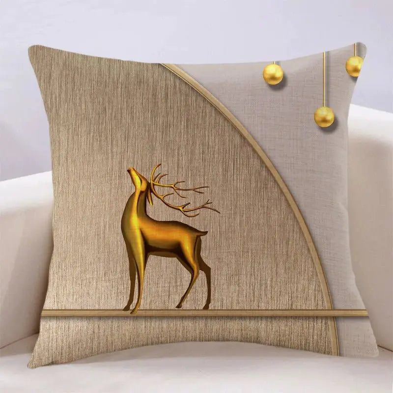 Modern Light Luxury Earth Warm Color Stain Resistant Living Room Pillow (GBCPQ) - Julia M LifeStyles