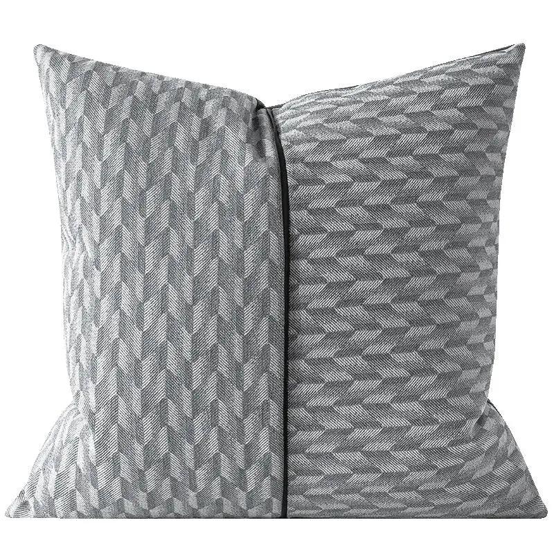 Modern Light Luxury Cushion Living Room Sofa Waist Rest Double-Sided Stereo Stitching Cushion High-End Home Pillows - Julia M LifeStyles