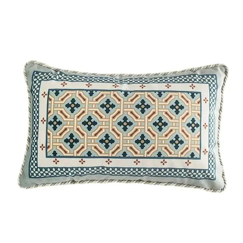 Floral Camellia Velvet Cushion Cover - Julia M LifeStyles