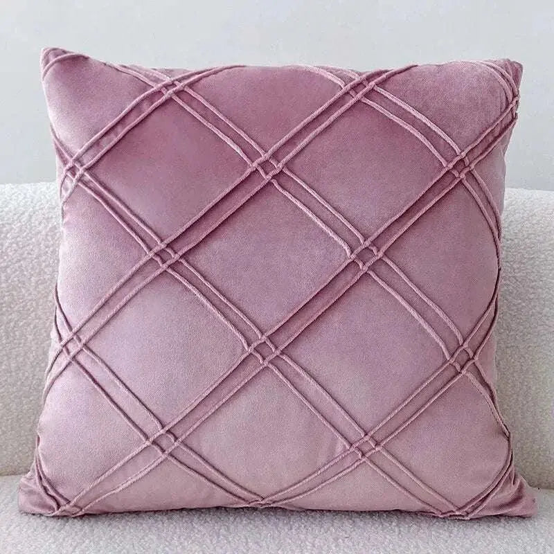 Luxury Golden Plush Fur Cushion Cover - Julia M LifeStyles