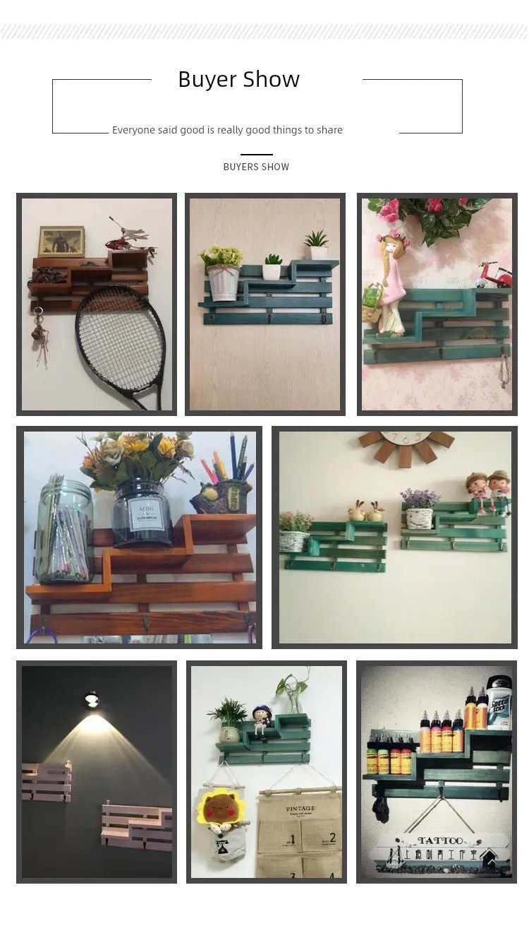 Rustic Wall-Mounted Key Storage Shelf by Julia M Home & Kitchen - Julia M LifeStyles