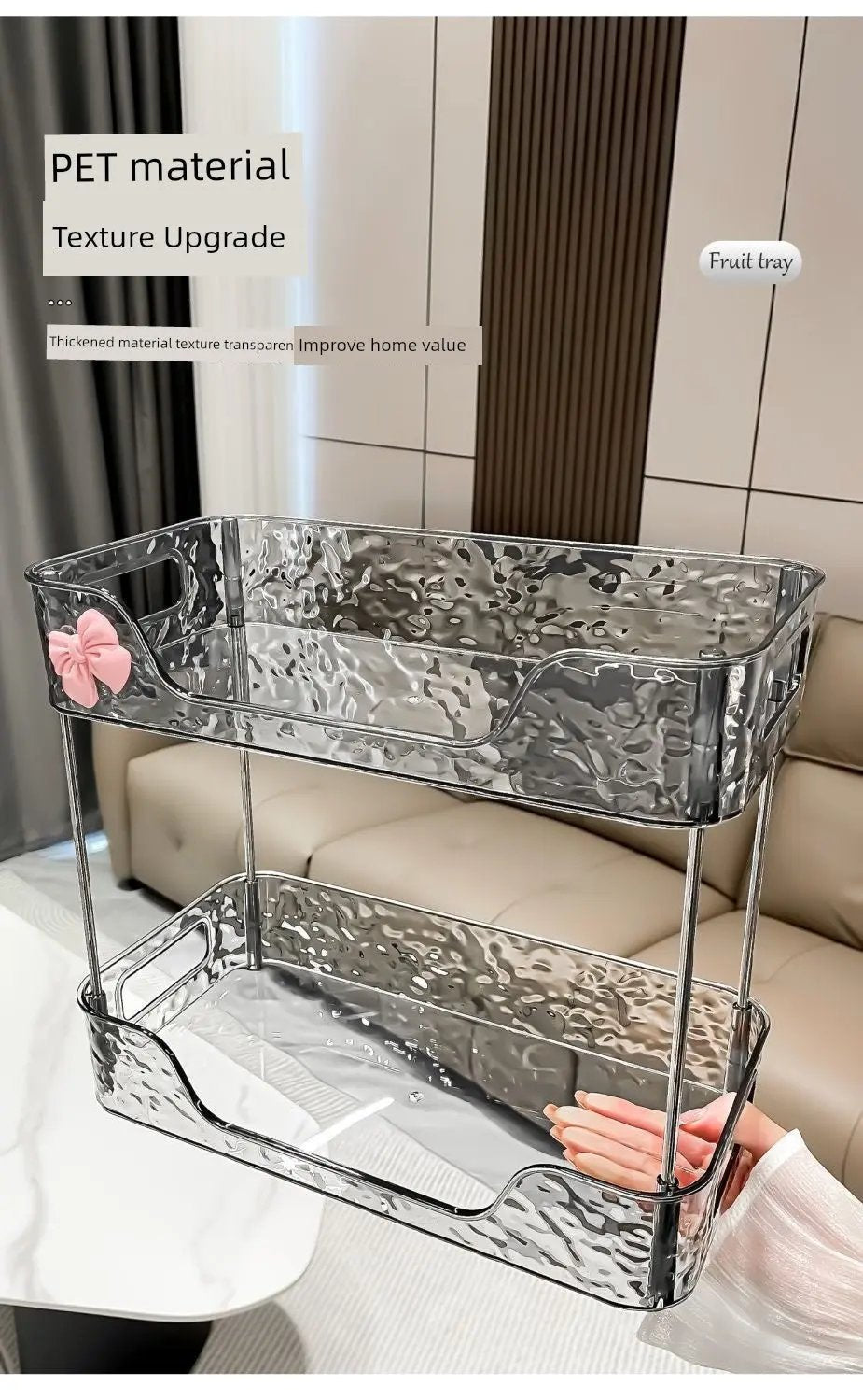 Bathroom Organizer Shelf Home Kitchen Acryl Storage Rack Large Capacity Skincare Cosmetic Liptick Shampoo Desktop Holder - Julia M LifeStyles