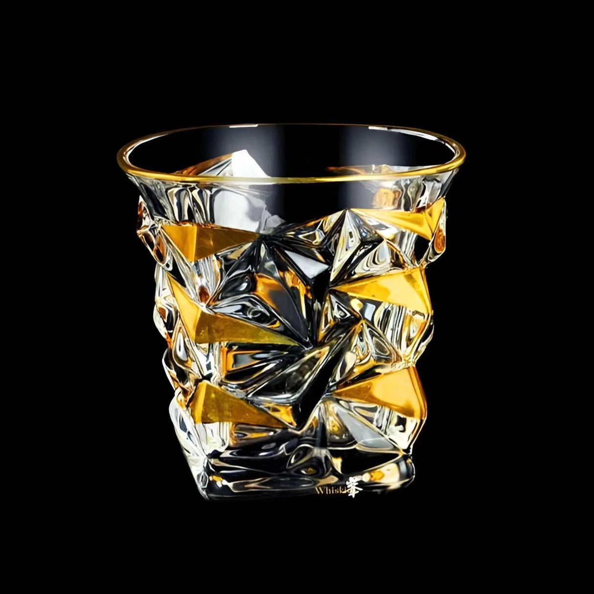 Gold Line Crystal Whiskey Glass Set - Julia M LifeStyles