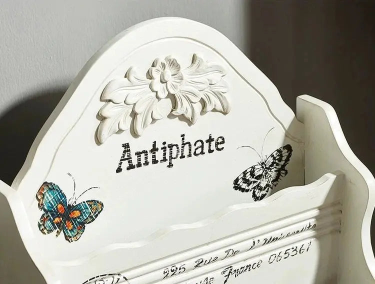 American Country Wooden Magazine and Book Storage Shelf - Julia M LifeStyles