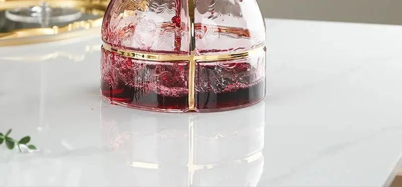 Lovesick Elegance Lead-Free Crystal Red Wine Decanter - Julia M LifeStyles
