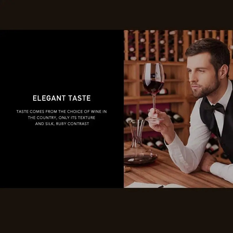 Lovesick Elegance Lead-Free Crystal Red Wine Decanter - Julia M LifeStyles