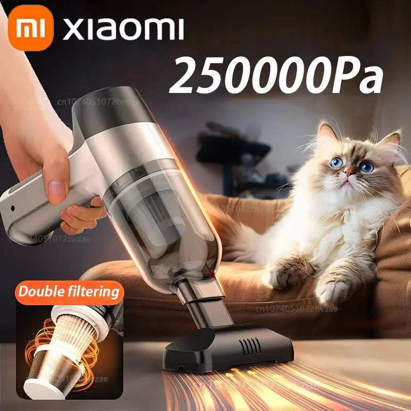 4-in-1 Wireless Car Vacuum Cleaner with Strong 10rpm Suction - Julia M LifeStyles