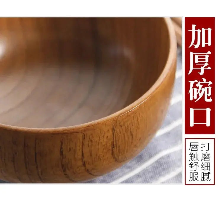 Japanese Jujube Wood Eco-Friendly Soup and Salad Bowls - Julia M LifeStyles